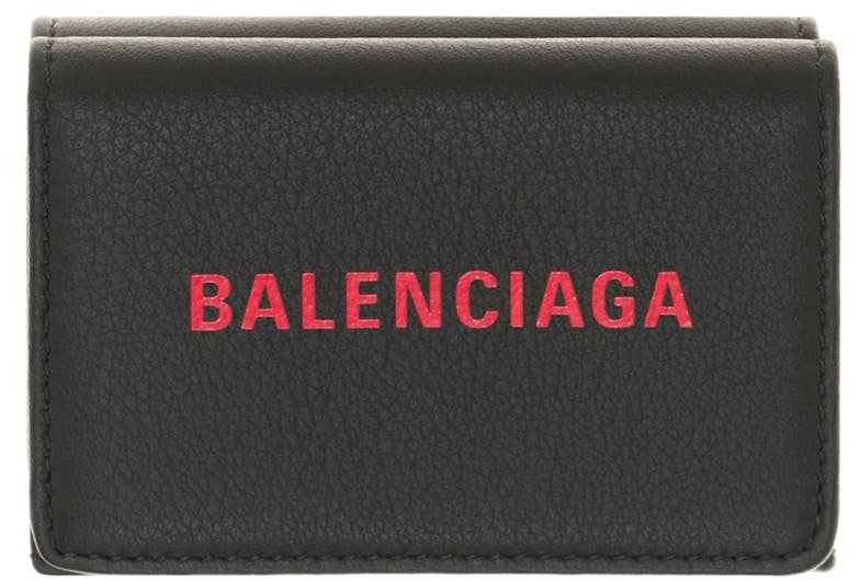 balenciaga-everyday-trifold-wallet-black