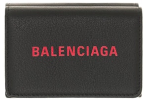 Balenciaga Everyday Trifold Wallet Black Balenciaga Everyday Trifold Wallet Black