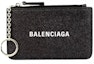 Buy Balenciaga Everyday Zipper Card Case Black
