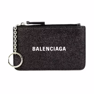 Balenciaga Everyday Zipper Card Case Black