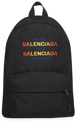 Balenciaga Explorer Backpack Milano Paris Los Angeles Large Gris Crayon/Rouge Buy Balenciaga Explorer Backpack Milano Paris Los Angeles Large Gris Crayon/Rouge