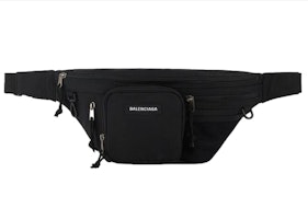 Balenciaga Explorer Multizip Beltpack Black Balenciaga Explorer Multizip Beltpack Black