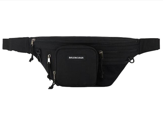Balenciaga Explorer Multizip Beltpack Black Buy Balenciaga Explorer Multizip Beltpack Black
