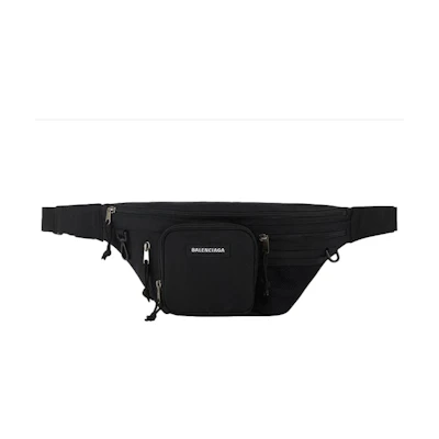 Balenciaga Explorer Multizip Beltpack Black