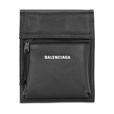 Balenciaga Explorer Pouch Messenger Bag Small Black