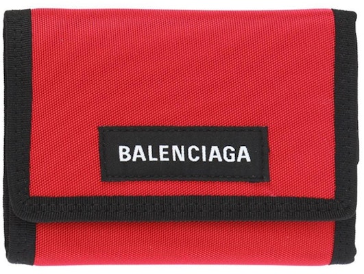 Balenciaga Explorer Wallet Red/Black Buy Balenciaga Explorer Wallet Red/Black