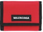 Buy Balenciaga Explorer Wallet Red/Black
