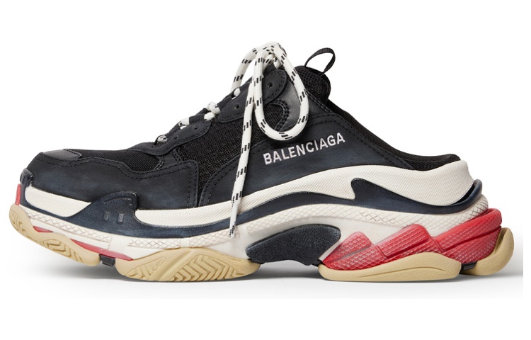 Balenciaga Triple S Mule 'Black' 755687W3SM11096