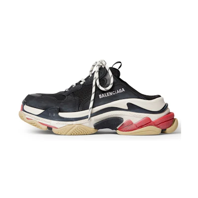 Balenciaga Triple S Mule 'Black'