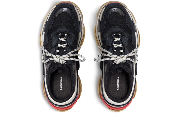 Shop Balenciaga Triple S Mule 'Negro' 755687W3SM11096