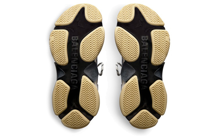 Sizing Balenciaga Triple S Mule 'Negro' 755687W3SM11096