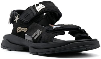 巴黎世家黑色时尚休闲布凉鞋 706279W2CCP Order 巴黎世家黑色时尚休闲布凉鞋 706279W2CCP