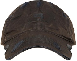 Balenciaga Faded Distressed Cotton Baseball Cap Unisex. 697754414B41000 Balenciaga Faded Distressed Cotton Baseball Cap Unisex. 697754414B41000