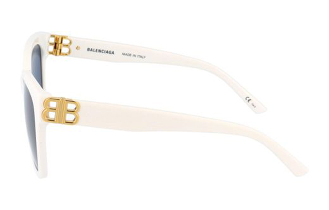 Balenciaga Fashion Square Frame Sunglasses White. BB0102SA004 圖 4