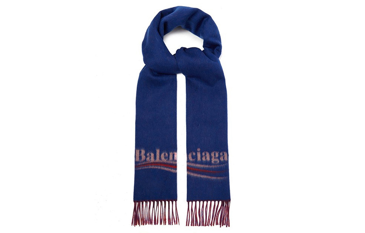 Balenciaga Fashion Wool Scarf Colorblock Design 512731466B54374
