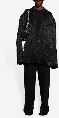 Balenciaga Fluid Jacket 'Black' Lookbook Balenciaga Fluid Jacket 'Black'