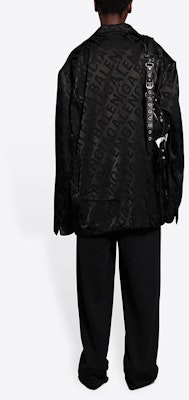 Balenciaga Fluid Jacket 'Black' Shop Balenciaga Fluid Jacket 'Black'