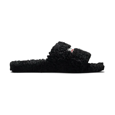 Balenciaga Furry Slides 'Black'