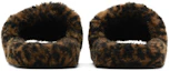 Details for Balenciaga Mules Furry ''Léopard'' 654747-W2F11-9634