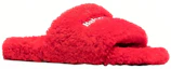 Order Balenciaga Chaussons Furry ''Rouge'' 654747-W2DO1-6596