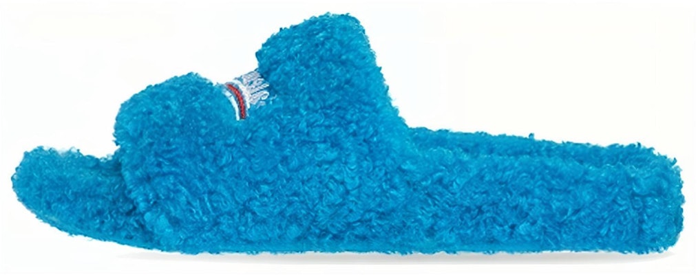 巴黎世家毛絨拖鞋「天藍色」654747-W2DO1-4296 Buy 巴黎世家毛絨拖鞋「天藍色」654747-W2DO1-4296