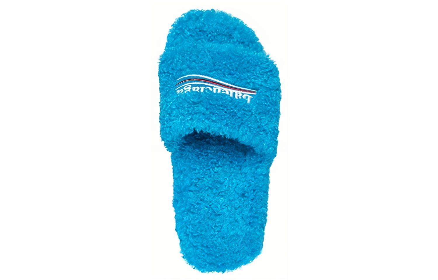 Lookbook Balenciaga Sandal Bulu 'Biru Langit' 654747-W2DO1-4296