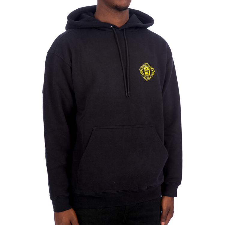 Balenciaga FW21 Black Hoodie with Solid Logo Print for Men. 600583TLV601000 圖 5