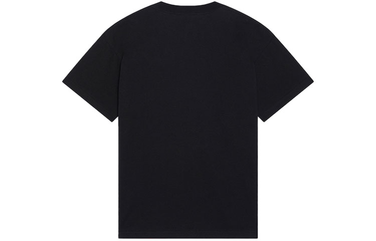 Balenciaga FW21 Black Logo Heart Embroidery Crewneck T-Shirt. 612965TLVC31070 圖 3