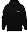 Buy Balenciaga FW21經典標誌做舊連帽衫 男女 黑色. 662718T32121069