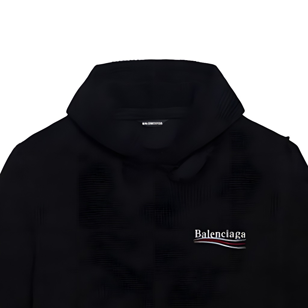 Balenciaga FW21 Classic Logo Distressed Hoodie Unisex Black. 662718T32121069 圖 8