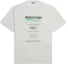 Order Balenciaga FW21 Dry Cleaning Boxy Logo Print Classic White Crewneck T-Shirt Men 651795TKVF89085