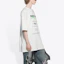 Sizing Balenciaga FW21 Dry Cleaning Boxy Logo Print Classic White Crewneck T-Shirt Men 651795TKVF89085