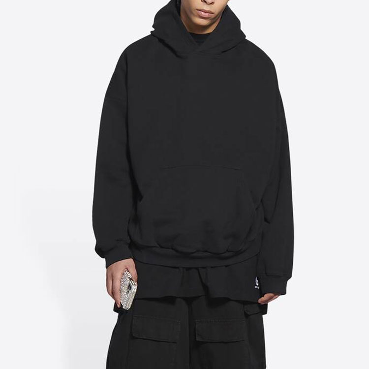 Purchase Balenciaga Sudadera con Capucha Letras FW21 Negra. 674986TLVA71361