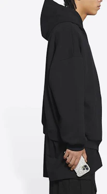 Balenciaga Sudadera con Capucha Letras FW21 Negra. 674986TLVA71361 Details for Balenciaga Sudadera con Capucha Letras FW21 Negra. 674986TLVA71361