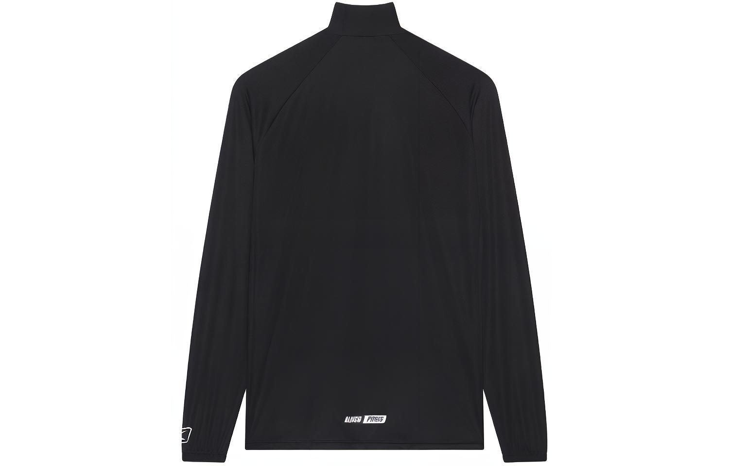 Lookbook バレンシアガ FW21 レターロゴ ブラック ロングスリーブ Tシャツ 661749444B81077