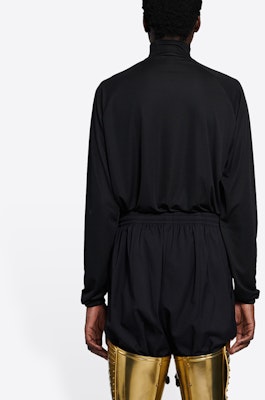 バレンシアガ FW21 レターロゴ ブラック ロングスリーブ Tシャツ 661749444B81077 Details for バレンシアガ FW21 レターロゴ ブラック ロングスリーブ Tシャツ 661749444B81077