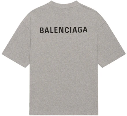 Camiseta Vintage Gris Manga Corta con Logo Balenciaga FW21. 612966TIVG51167 Order Camiseta Vintage Gris Manga Corta con Logo Balenciaga FW21. 612966TIVG51167