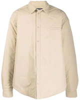 Balenciaga FW21 Padded Shirt Jacket Beige 675448TGO119799 Balenciaga FW21 Padded Shirt Jacket Beige 675448TGO119799