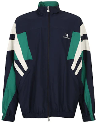 Chaqueta Azul Balenciaga FW21 Patchwork con Cremallera para Hombre. 675464TKO484063 Buy Chaqueta Azul Balenciaga FW21 Patchwork con Cremallera para Hombre. 675464TKO484063