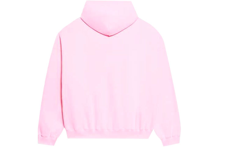 Balenciaga FW21 Qixi Pink Logo Heart Embroidery Oversized Hoodie Unisex. 675003TLVC21401 圖 3