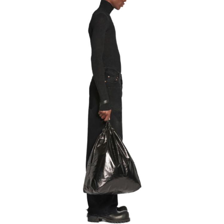 Balenciaga FW22 360° Show Black Loose Fit Unisex Patchwork Pocket Jeans 719337TNW541129 圖 9