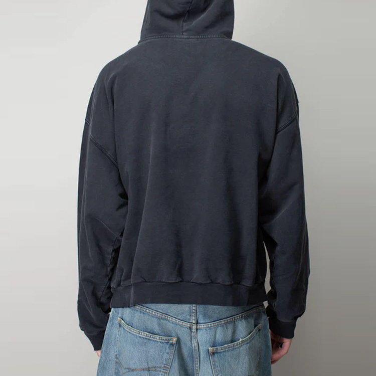 Balenciaga FW22 'Be Different' Logo Print Hoodie Black Unisex Pullover. 720426TNVV11070 圖 6