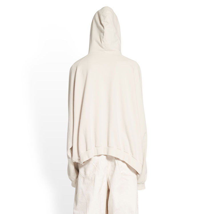 Purchase 巴黎世家 FW22 米色仿舊Logo印花套頭衫衛衣 720406TNVD99784