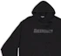 Shop Balenciaga FW22 Sudadera Negra con Logo Distressed Estampado Corte Regular. 659403TKVB61781