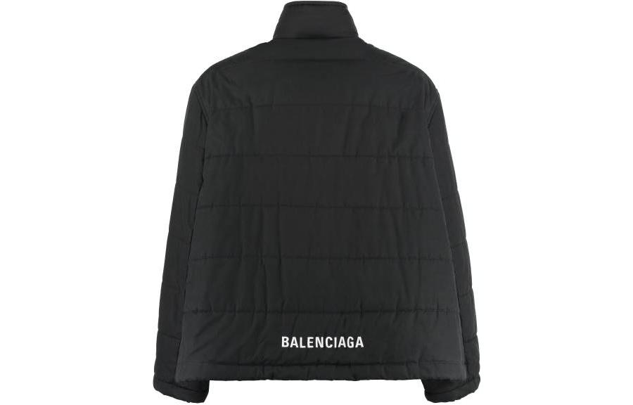 Balenciaga FW22  Black High-Neck Zip-Up Hoodie Jacket Loose Fit. 704506TKM011000 圖 3