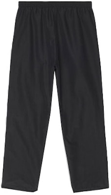 Balenciaga FW22 Black Logo Print Knit Straight-Leg Sweatpants Loose Fit. 704715TKO481000 Lookbook Balenciaga FW22 Black Logo Print Knit Straight-Leg Sweatpants Loose Fit. 704715TKO481000