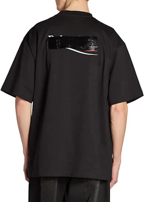 巴黎世家 FW22 黑色字母印花寬鬆版型圓領T恤 641675TNVG11089 Purchase 巴黎世家 FW22 黑色字母印花寬鬆版型圓領T恤 641675TNVG11089