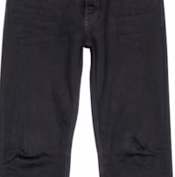 Sizing Balenciaga FW22 黑色寬鬆直筒牛仔褲 697830TBP471029
