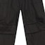 Sizing 발렌시아가 FW22 블랙 로우웨이스트 카고 팬츠 포켓 디테일 704704TKP271000