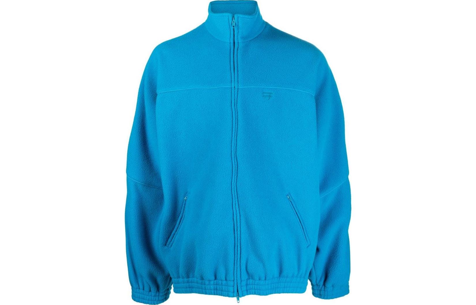 Balenciaga FW22  Blue Zip-Up Jacket Oversized Fit Long Sleeve Outerwear 719865TNQ064407 圖 2